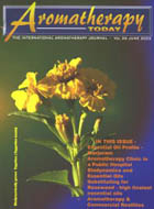 Aromatherapy Today: The International Aromatherapy Journal, Vol 26 June 2003