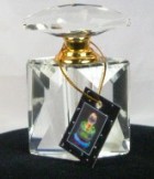 Bottle, Perfume, Lead Crystal, 2 Pts-Rectangle, small