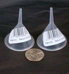 Funnel, Plastic, Mini, Pkg. of 2