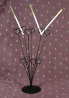 Tester Strip Holder, Heart clips