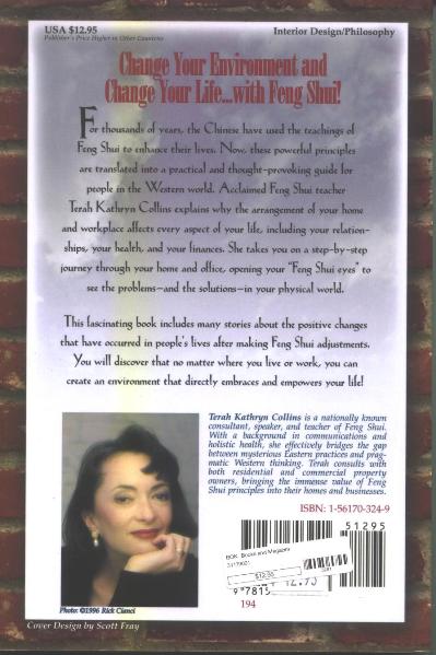 Western Guide to Feng Shui  By Terah Kathryn Collins Back Cover