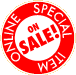 Go to Specials Page for checkout codes and other Sale Items! on sale!