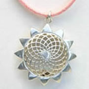 Aroma Jewelry Sunflower Pendant